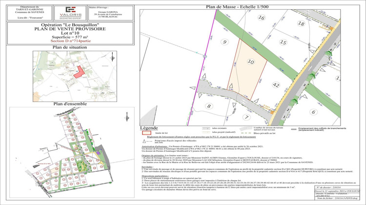 Ma-Cabane - Vente Terrain Savenes, 577 m²