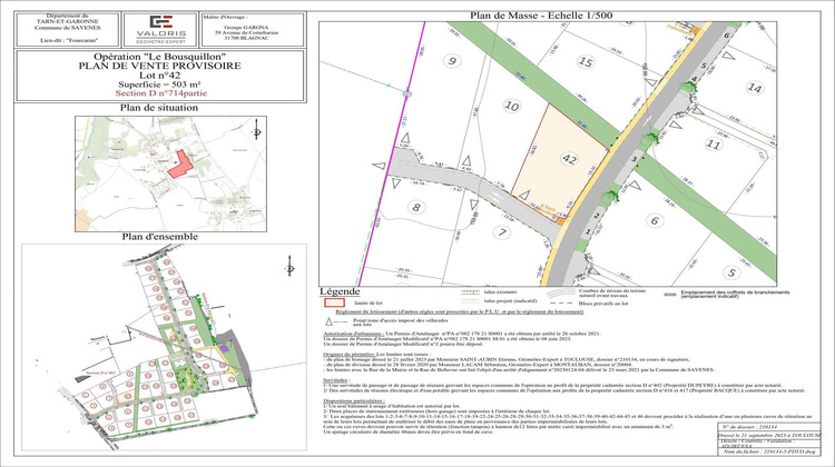 Ma-Cabane - Vente Terrain Savenes, 503 m²