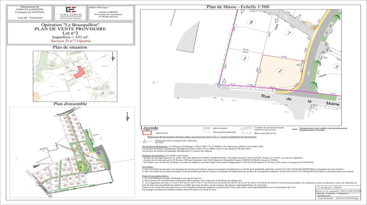 Ma-Cabane - Vente Terrain Savenes, 551 m²