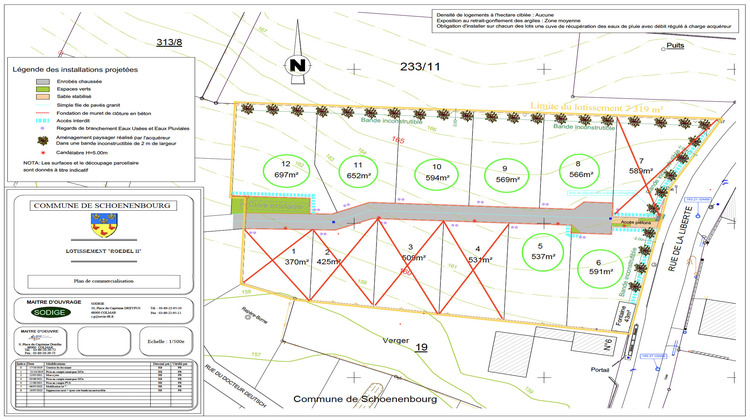 Ma-Cabane - Vente Terrain Schoenenbourg, 537 m²