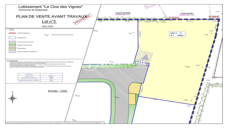 Ma-Cabane - Vente Terrain Seignosse, 946 m²