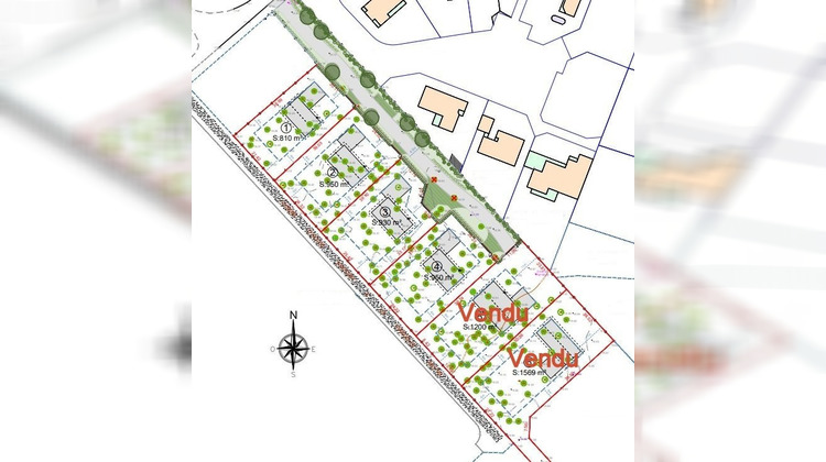 Ma-Cabane - Vente Terrain SEIGNOSSE, 950 m²