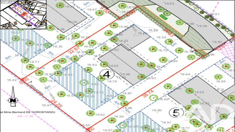 Ma-Cabane - Vente Terrain Seignosse, 950 m²