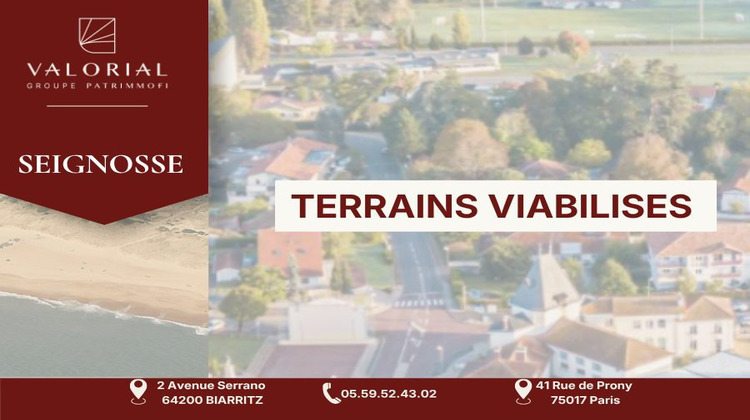 Ma-Cabane - Vente Terrain Seignosse, 411 m²