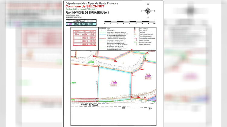 Ma-Cabane - Vente Terrain SELONNET, 951 m²