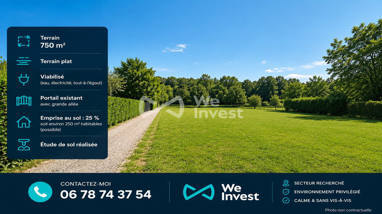 Ma-Cabane - Vente Terrain Serris, 750 m²