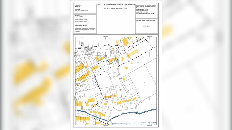 Ma-Cabane - Vente Terrain Servigny-lès-Raville, 750 m²