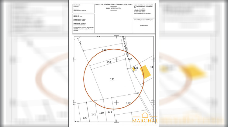Ma-Cabane - Vente Terrain Servigny-lès-Raville, 750 m²
