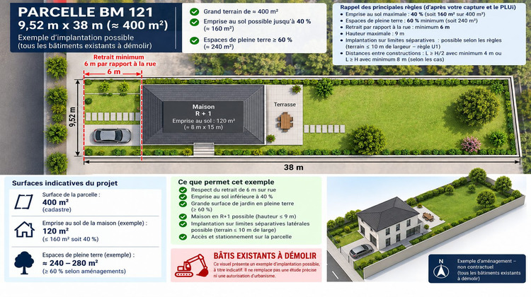Ma-Cabane - Vente Terrain Sevran, 400 m²