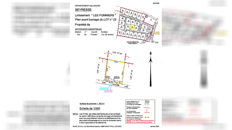 Ma-Cabane - Vente Terrain Seyresse, 492 m²