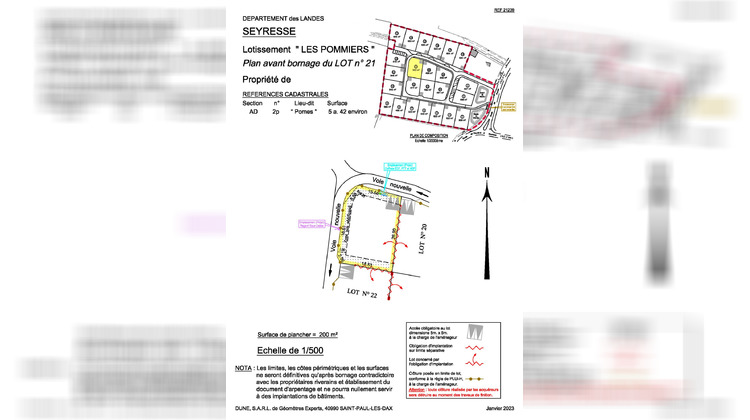 Ma-Cabane - Vente Terrain Seyresse, 542 m²