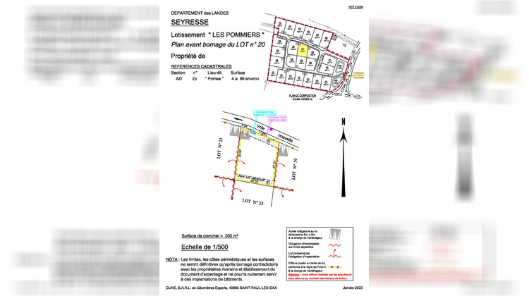 Ma-Cabane - Vente Terrain Seyresse, 499 m²