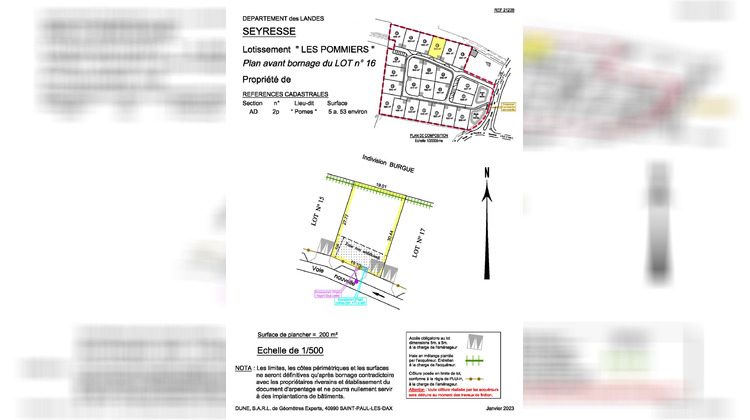 Ma-Cabane - Vente Terrain Seyresse, 553 m²
