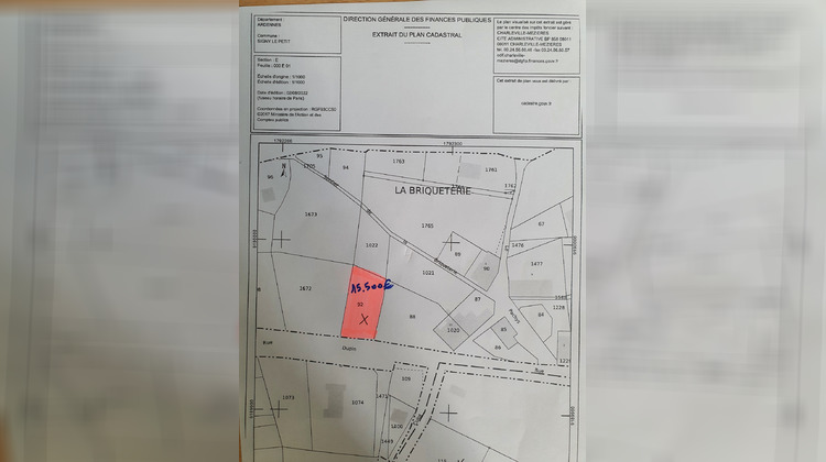 Ma-Cabane - Vente Terrain Signy-le-Petit, 810 m²