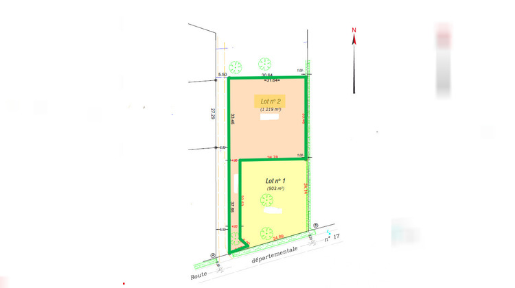 Ma-Cabane - Vente Terrain Sigoulès, 1219 m²