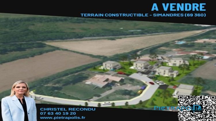 Ma-Cabane - Vente Terrain Simandres, 750 m²