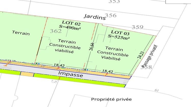 Ma-Cabane - Vente Terrain SIN LE NOBLE, 525 m²