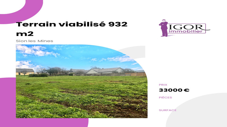 Ma-Cabane - Vente Terrain Sion-les-Mines, 932 m²