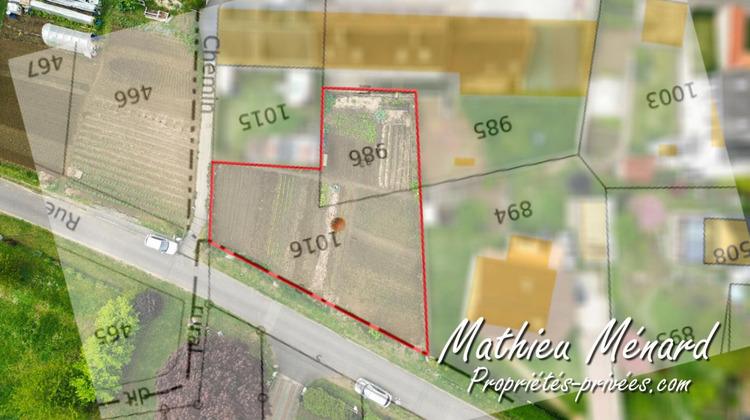 Ma-Cabane - Vente Terrain SOISSONS, 609 m²