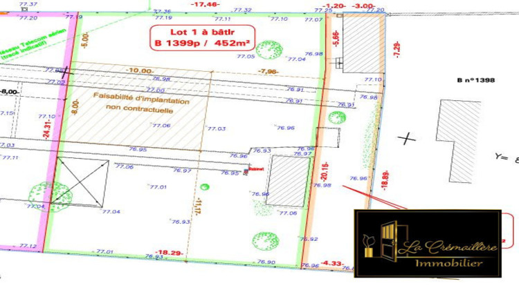 Ma-Cabane - Vente Terrain Soisy-sur-École, 452 m²