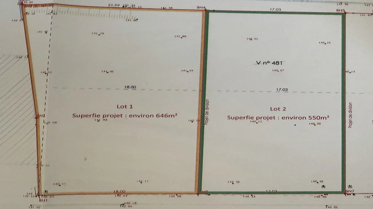 Ma-Cabane - Vente Terrain Somme-Suippe, 646 m²