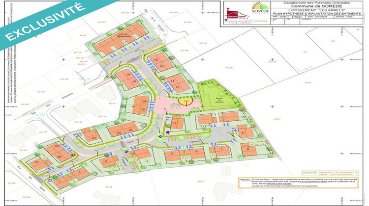 Ma-Cabane - Vente Terrain Sorede, 278 m²