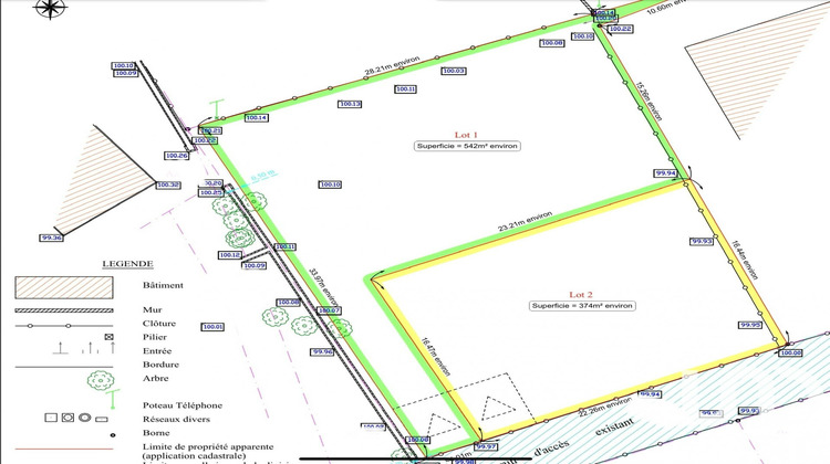 Ma-Cabane - Vente Terrain Sorgues, 542 m²