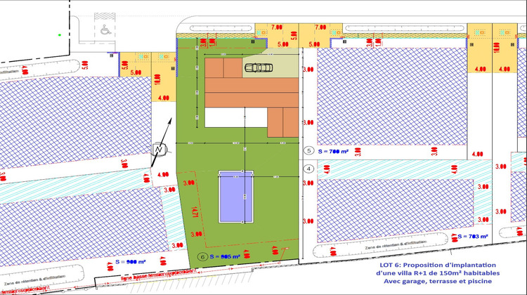 Ma-Cabane - Vente Terrain SORGUES, 905 m²