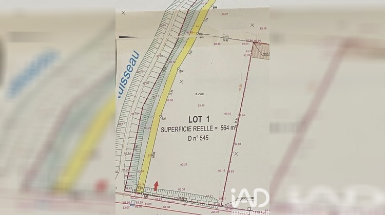 Ma-Cabane - Vente Terrain Sorigny, 564 m²