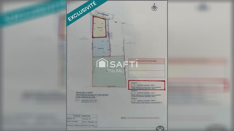 Ma-Cabane - Vente Terrain Sorrus, 524 m²