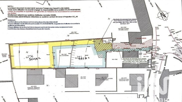 Ma-Cabane - Vente Terrain Soucieu-en-Jarrest, 560 m²