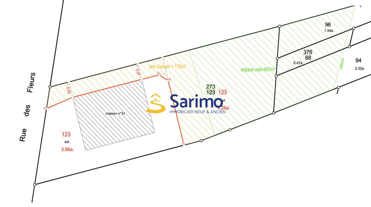 Ma-Cabane - Vente Terrain Souffelweyersheim, 633 m²