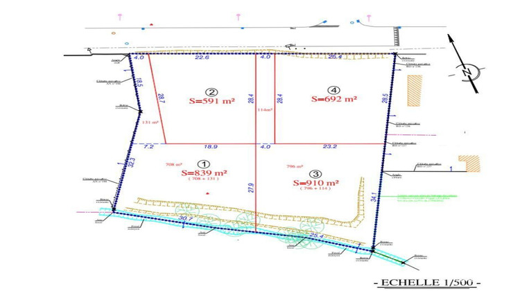 Ma-Cabane - Vente Terrain Soullans, 839 m²
