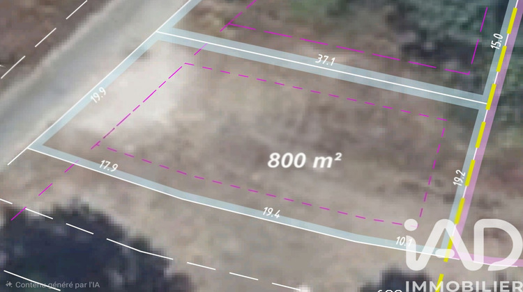 Ma-Cabane - Vente Terrain Soussans, 800 m²