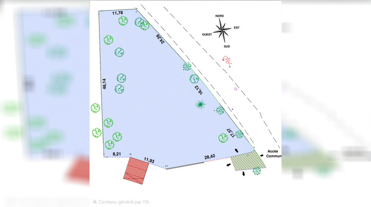 Ma-Cabane - Vente Terrain SOUSTONS, 1513 m²