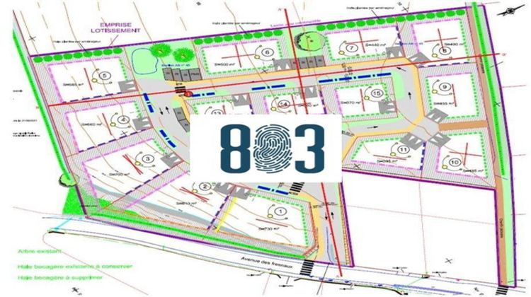 Ma-Cabane - Vente Terrain Subles, 395 m²