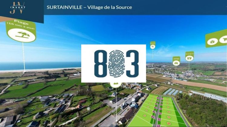 Ma-Cabane - Vente Terrain Surtainville, 430 m²