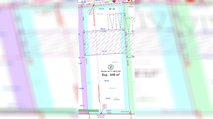 Ma-Cabane - Vente Terrain Survilliers, 446 m²