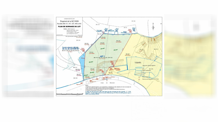 Ma-Cabane - Vente Terrain Talant, 718 m²