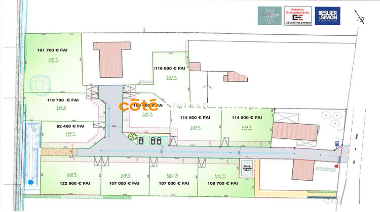 Ma-Cabane - Vente Terrain TALMONT-SAINT-HILAIRE, 497 m²
