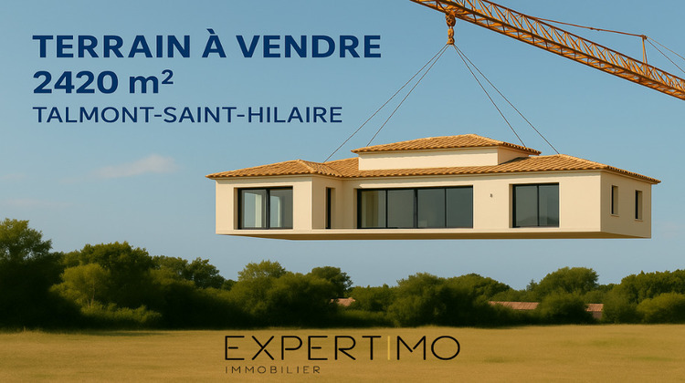 Ma-Cabane - Vente Terrain Talmont-Saint-Hilaire, 2420 m²