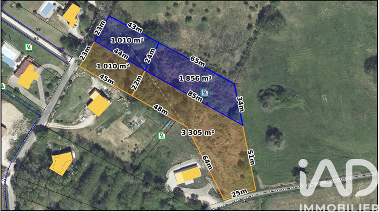 Ma-Cabane - Vente Terrain Tamniès, 7136 m²