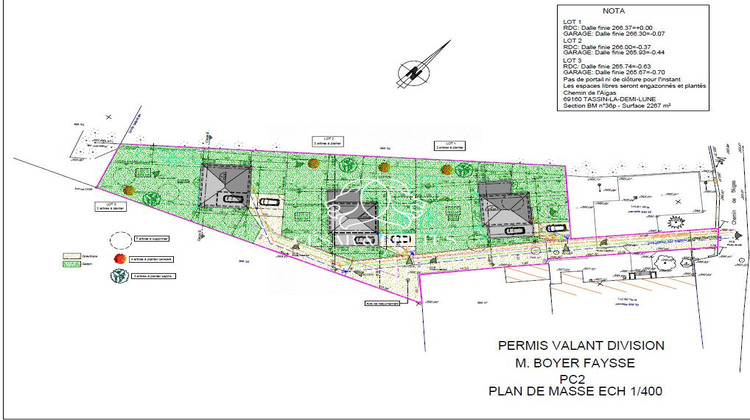 Ma-Cabane - Vente Terrain Tassin-la-Demi-Lune, 600 m²