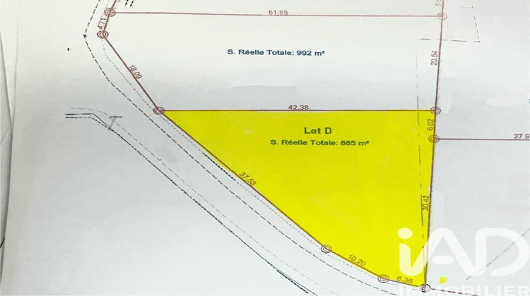 Ma-Cabane - Vente Terrain Taupont, 885 m²