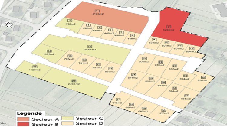 Ma-Cabane - Vente Terrain TAVAUX, 792 m²