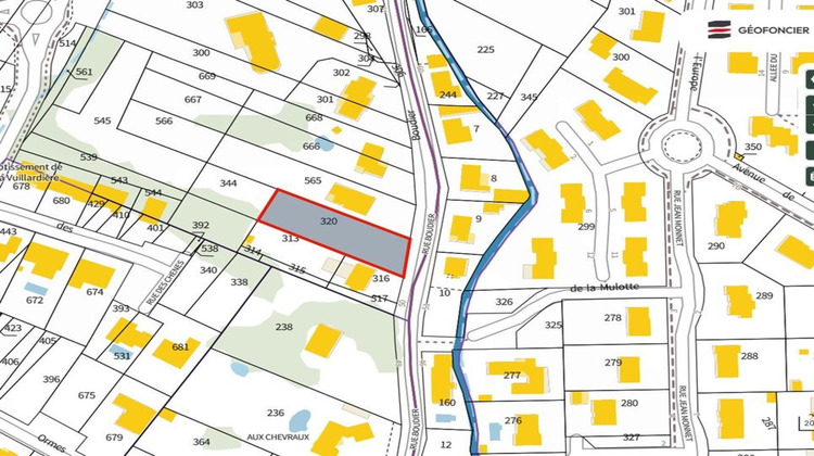 Ma-Cabane - Vente Terrain Tavaux, 1172 m²