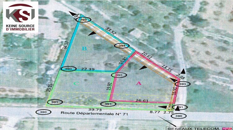 Ma-Cabane - Vente Terrain TAVERNES, 700 m²