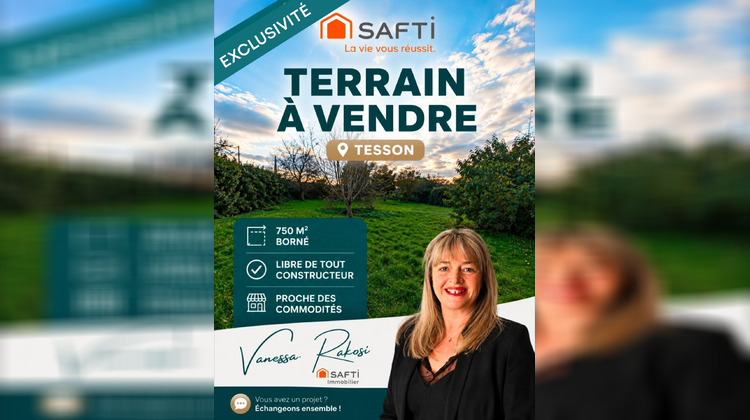 Ma-Cabane - Vente Terrain Tesson, 750 m²
