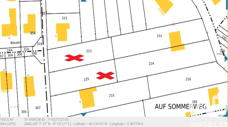 Ma-Cabane - Vente Terrain Théding, 2433 m²