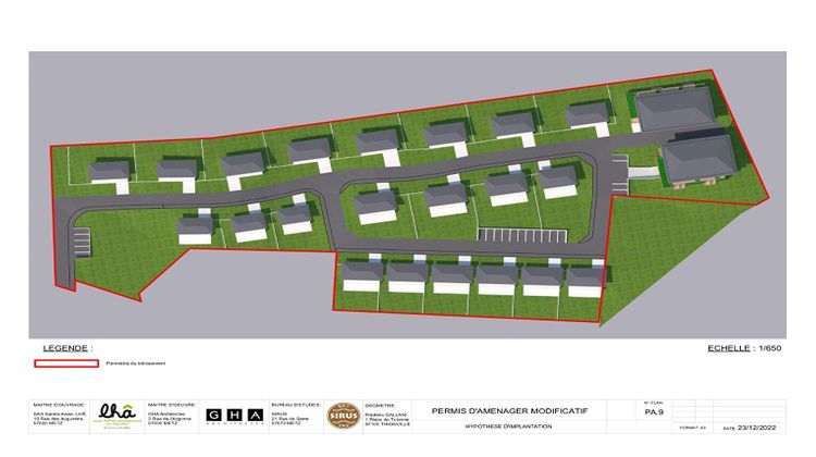 Ma-Cabane - Vente Terrain THIONVILLE, 633 m²